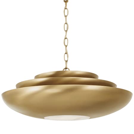 Capital Lighting Gia 22" Wide Pendant Aged Brass