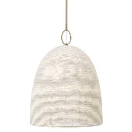 Capital Lighting Natalia 18" Wide Pendant Aged Brass