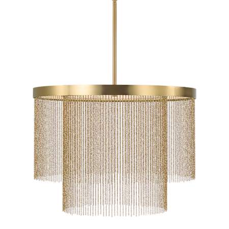 Capital Lighting Rae 24" Wide LED Pendant Aged Brass