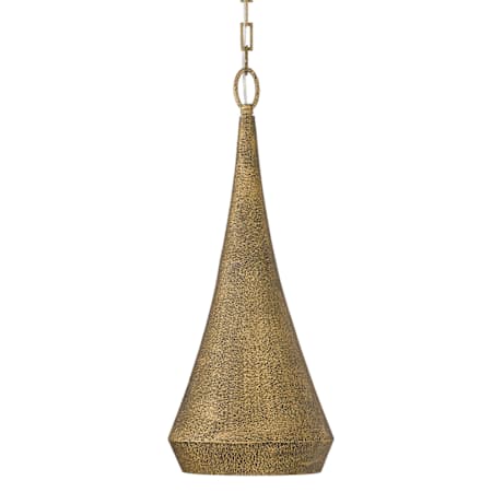 Capital Lighting Savari 12" Wide Pendant Artisan Gold