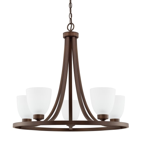 Capital Lighting Jameson 5 Light 26" Wide Ring Chandelier Bronze