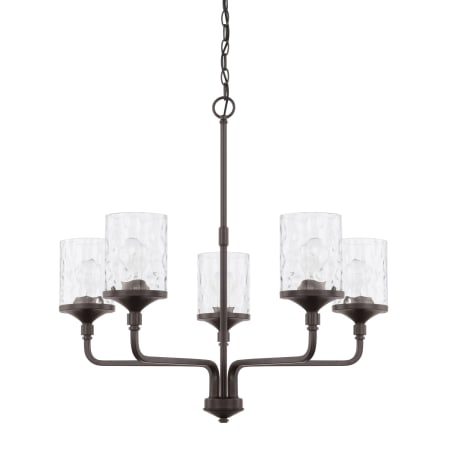 Capital Lighting Colton 5 Light 28" Wide Chandelier Bronze