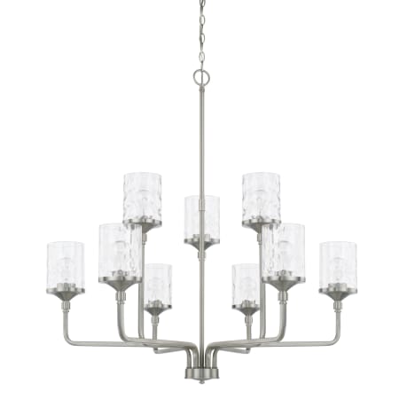 Capital Lighting Colton 9 Light 38" Wide Chandelier Brushed Nickel