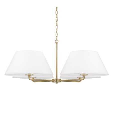 Capital Lighting Parson 4 Light 39" Wide Chandelier Matte Brass
