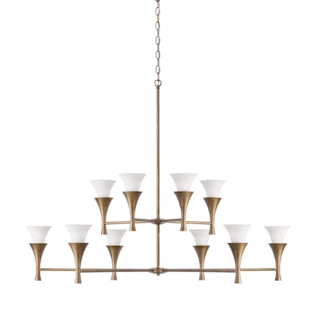 Capital Lighting Nola 10 Light 48" Wide Candle Style Chandelier Mystic Luster