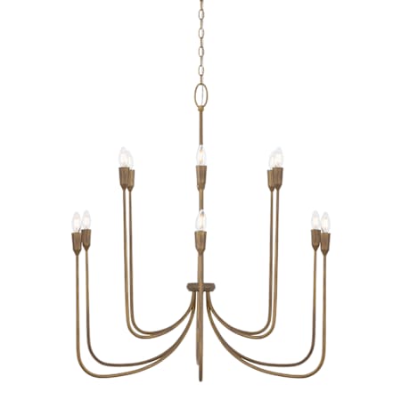 Capital Lighting Marley 12 Light 40" Wide Candle Style Chandelier Mystic Bronze