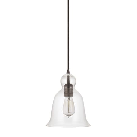 Capital Lighting 10-1/2" Tall Mini Pendant Burnished Bronze