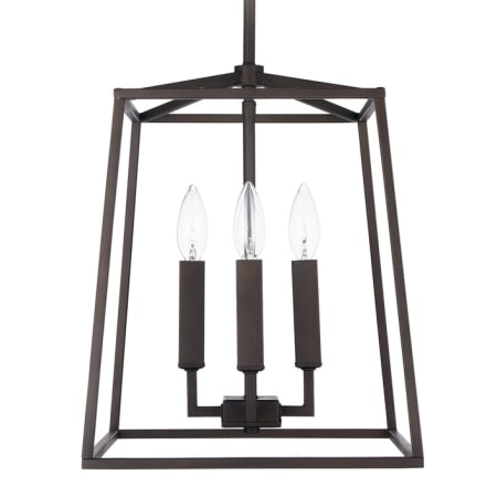 Capital Lighting Thea 4 Light 12" Wide Taper Candle Pendant Oil Rubbed Bronze
