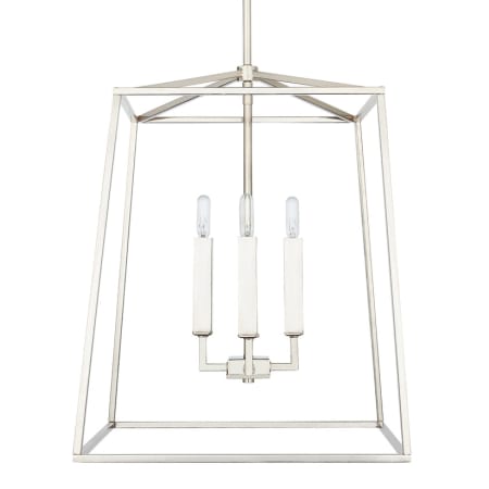 Capital Lighting Thea 4 Light 16" Wide Taper Candle Pendant Polished Nickel