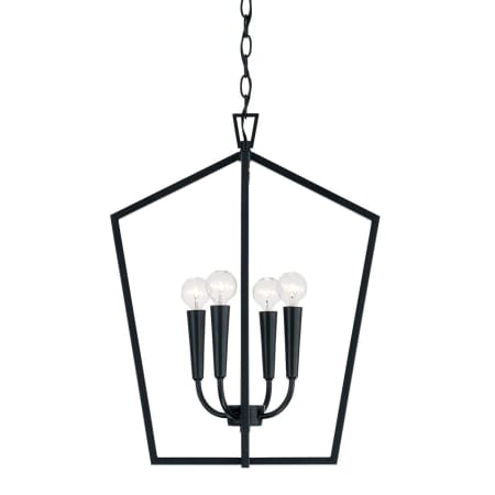Capital Lighting Holden 4 Light 17" Wide Pendant Matte Black