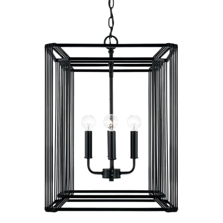 Capital Lighting Lennon 4 Light 16" Wide Abstract Pendant Matte Black
