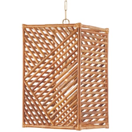 Capital Lighting Soleil 17" Wide Wood Pendant Matte Brass