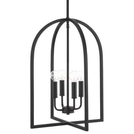 Capital Lighting Lawson 4 Light 16" Wide Multi Light Pendant Matte Black