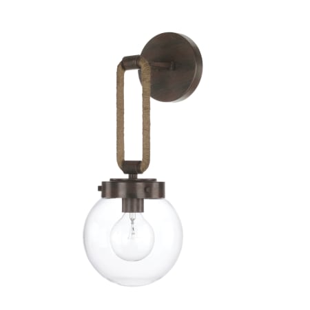 Capital Lighting Beaufort 18" Tall Bathroom Sconce Nordic Grey