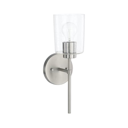 Capital Lighting Greyson 16" Tall Bathroom Sconce Brushed Nickel