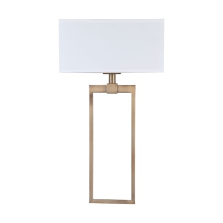 Capital Lighting 2 Light 28" Tall Bathroom Sconce Aged Brass