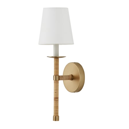Capital Lighting Tulum 18" Tall Wall Sconce Matte Brass