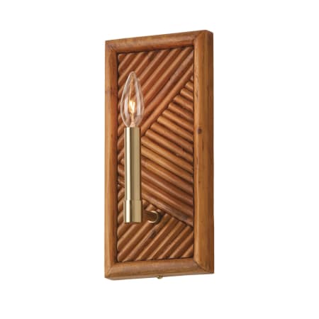 Capital Lighting Soleil 13" Tall Wall Sconce Matte Brass