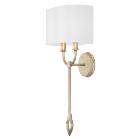 Capital Lighting Claire 2 Light 25" Tall Wall Sconce Brushed Champagne