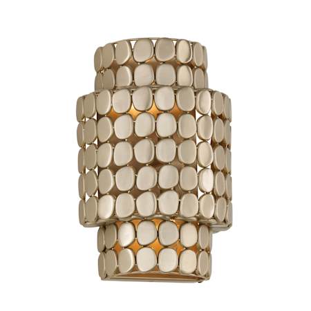 Capital Lighting Eliana 2 Light 14" Tall Wall Sconce Champagne Brass