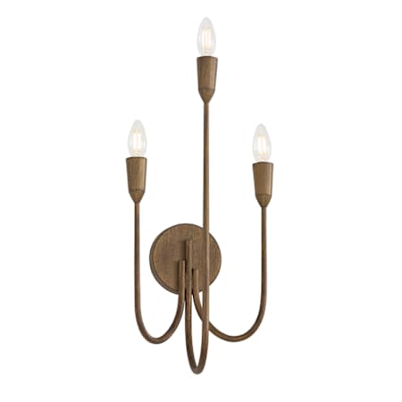 Capital Lighting Marley 3 Light 21" Tall Wall Sconce Mystic Bronze