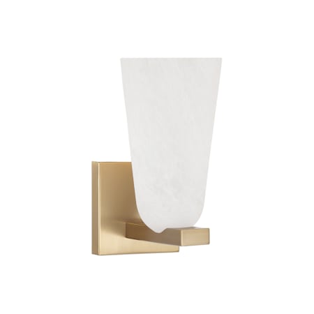 Capital Lighting Romy 10" Tall Wall Sconce Matte Brass
