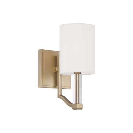 Capital Lighting Ingrid 11" Tall Wall Sconce Matte Brass