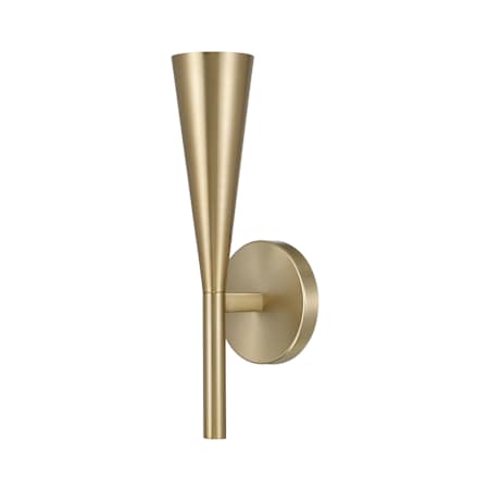 Capital Lighting Levi 15" Tall Wall Sconce Matte Brass