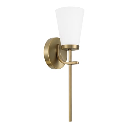 Capital Lighting Drake 17" Tall Wall Sconce Aged Brass