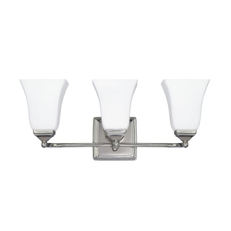 Capital Lighting 3 Light 20" Wide Bathroom Vanity Light Polished Nickel