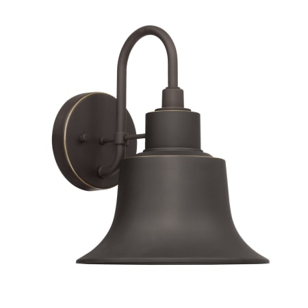 Capital Lighting Brock 12" Tall Outdoor Wall Sconce Oiled Bronze