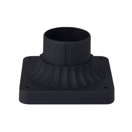 Capital Lighting Pier Mount Flange for Pier Mounting Post Lights Black