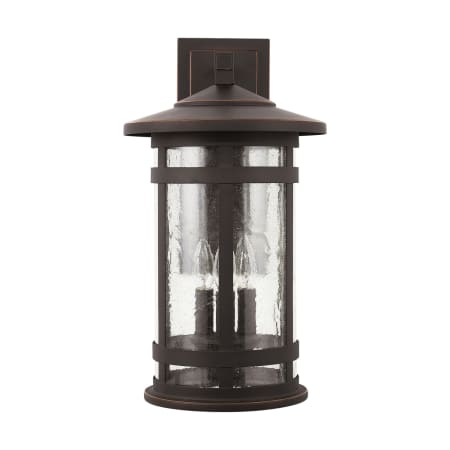 Capital Lighting Mission Hills 3 Light 20" Tall Outdoor Wall Sconce Oiled Bronze