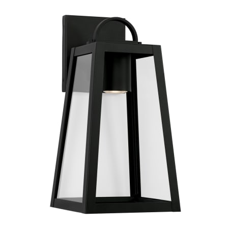 Capital Lighting Leighton 16" Tall Outdoor Wall Sconce with GU10 Bulb Base Black