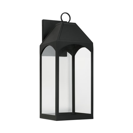 Capital Lighting Burton 26" Tall Outdoor Wall Sconce Black
