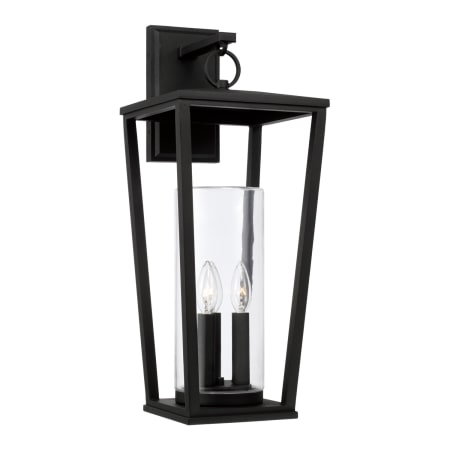 Capital Lighting Elliott 3 Light 24" Tall Wall Sconce Black