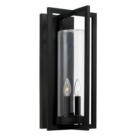 Capital Lighting Kent 2 Light 20" Tall Wall Sconce Black