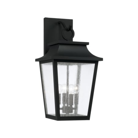 Capital Lighting Chandler 4 Light 24" Tall Outdoor Wall Sconce Black