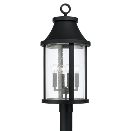 Capital Lighting Bridger 4 Light 21" Tall Post Light Black
