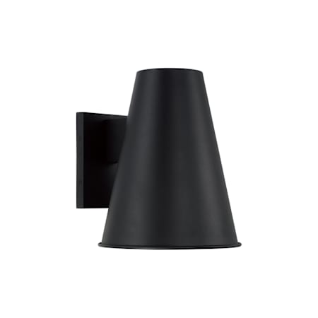 Capital Lighting Yardley 12" Tall Outdoor Wall Sconce Black