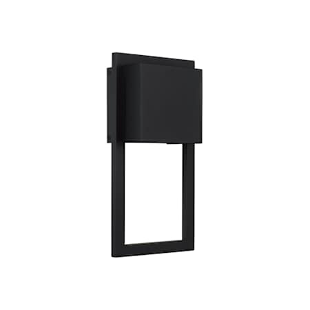 Capital Lighting Nate 15" Tall Outdoor Wall Sconce Black