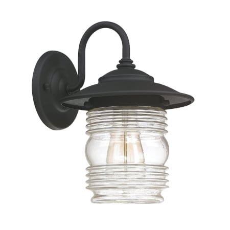 Capital Lighting Creekside 11" Tall Outdoor Wall Sconce Black