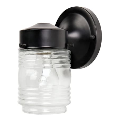 Capital Lighting 7-1/2" Tall Outdoor Wall Sconce Black