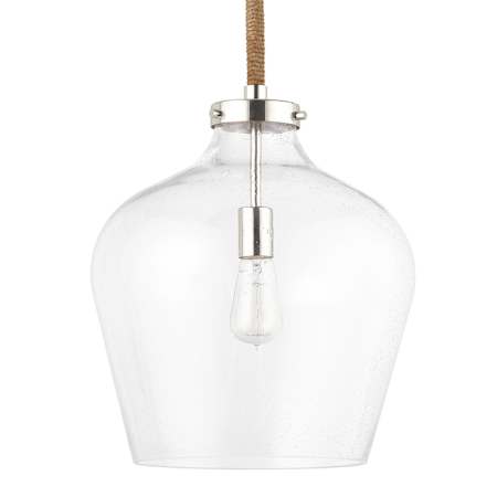 Capital Lighting Boland 14" Wide Pendant Polished Nickel