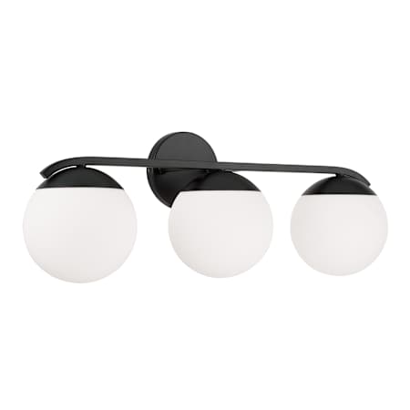 Capital Lighting Oliver 3 Light 26" Wide Vanity Light Matte Black