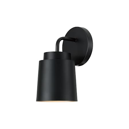 Capital Lighting Pratt 10" Tall Wall Sconce Matte Black