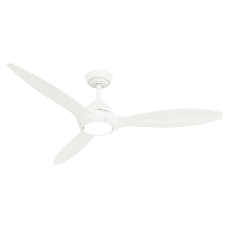 Casablanca Surea 56" 3 Blade Indoor / Outdoor LED Energy Star Ceiling Fan with Remote Included Fresh White