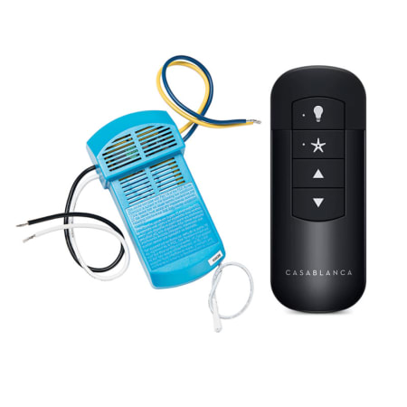 Casablanca 4 Speed Handheld Remote Control with Receiver Black