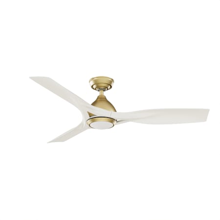 Casablanca Elise 54" 3 Blade Indoor / Outdoor LED Ceiling Fan Alturas Gold / Fresh White