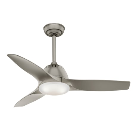 Casablanca Wisp 44" Indoor Ceiling Fan - Blades, Remote, and LED Light Kit Included Pewter